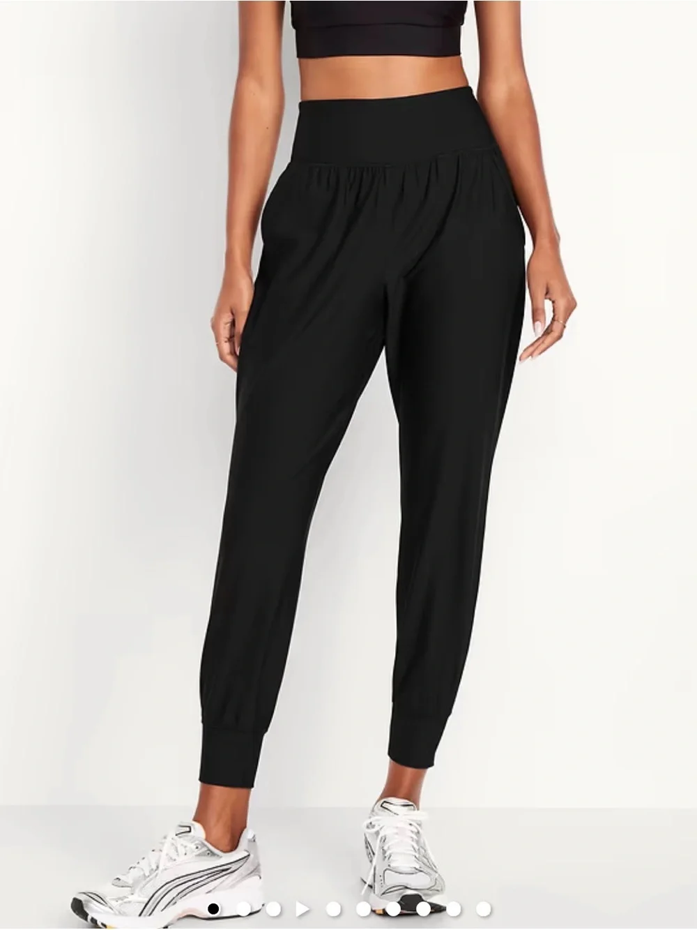 Old Navy High-Waisted PowerSoft Pocket Joggers - Picture 1 of 6